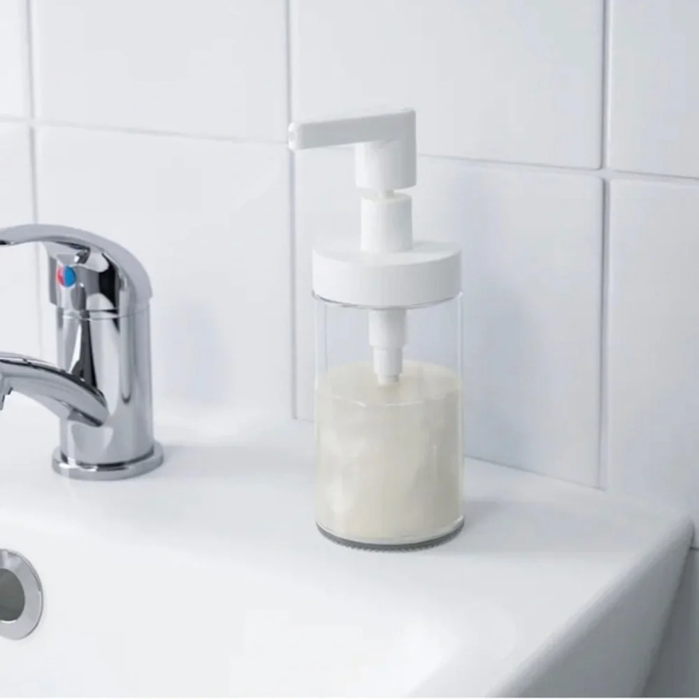Soap dispenser ikea dish soap, hand soap or lotion kitchen bathroom thick glass